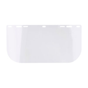 PC-visir, platt, transparent (5-pack) - Klar