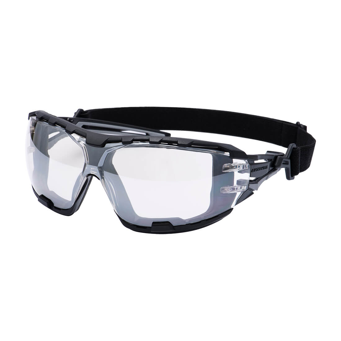Antracit Wraparound Plus Skyddsglasögon - Spegel