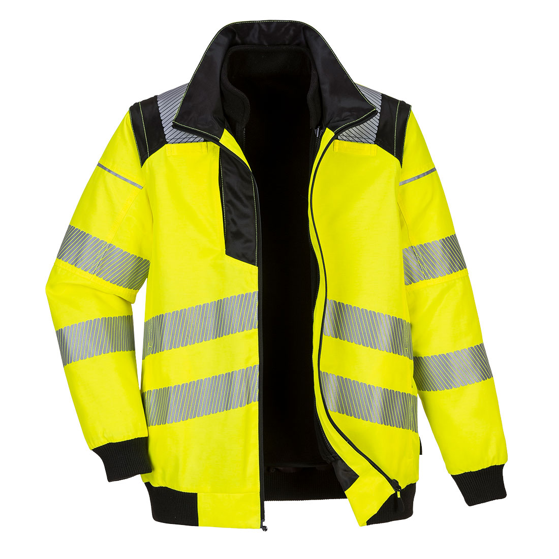 PW3 Hi-Vis 3-in-1 Pilot Jacka - Gul/Svart