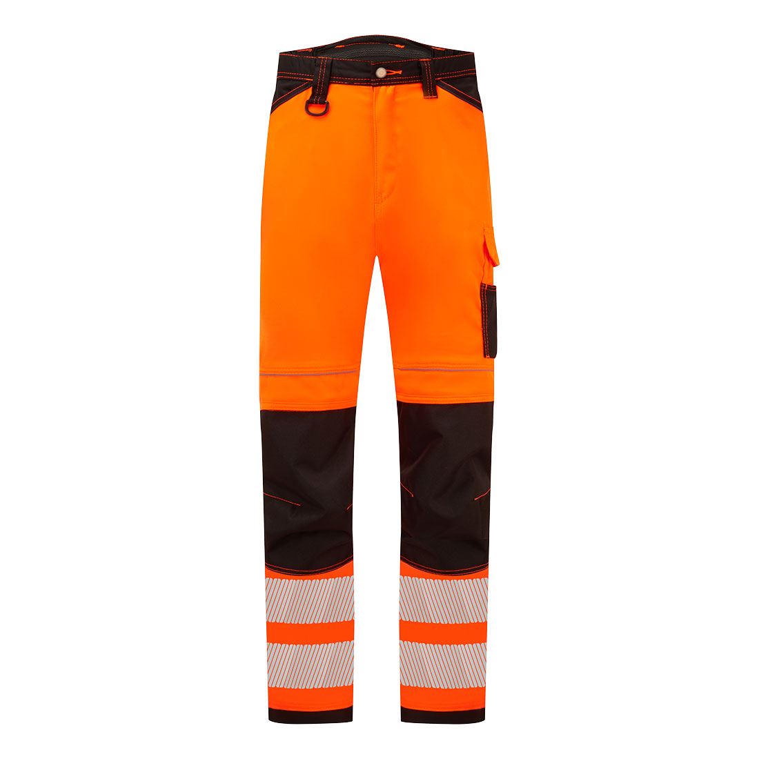 PW3 Hi-Vis Lättvikts Stretch byxa - Orange/Svart