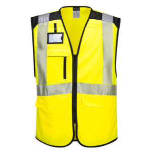 PW3 Hi-Vis Executive Väst - Gul/Svart
