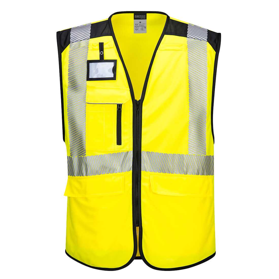 PW3 Hi-Vis Executive Väst - Gul/Svart