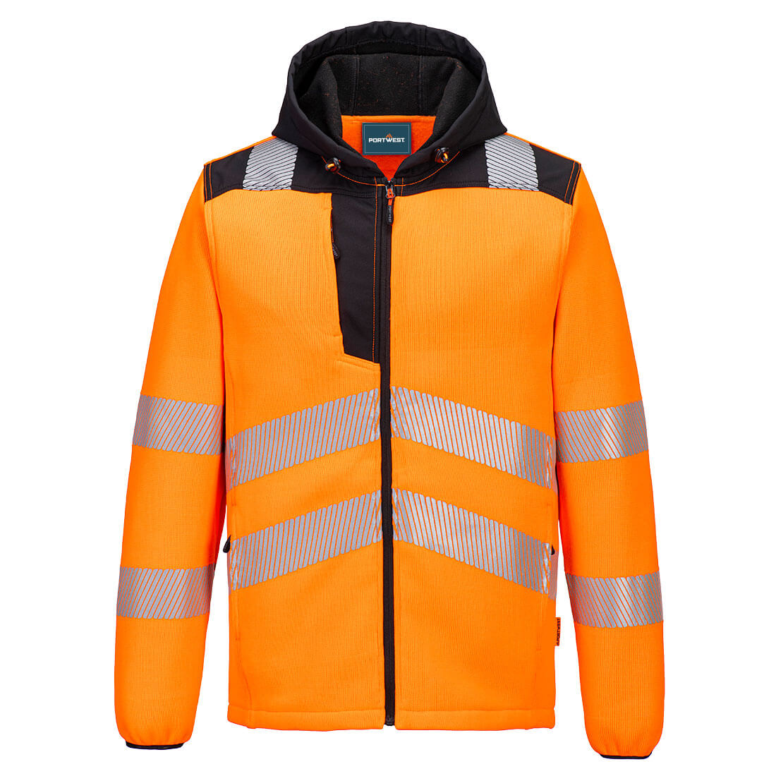 Hi-Vis Essential Fleece - Orange/Svart