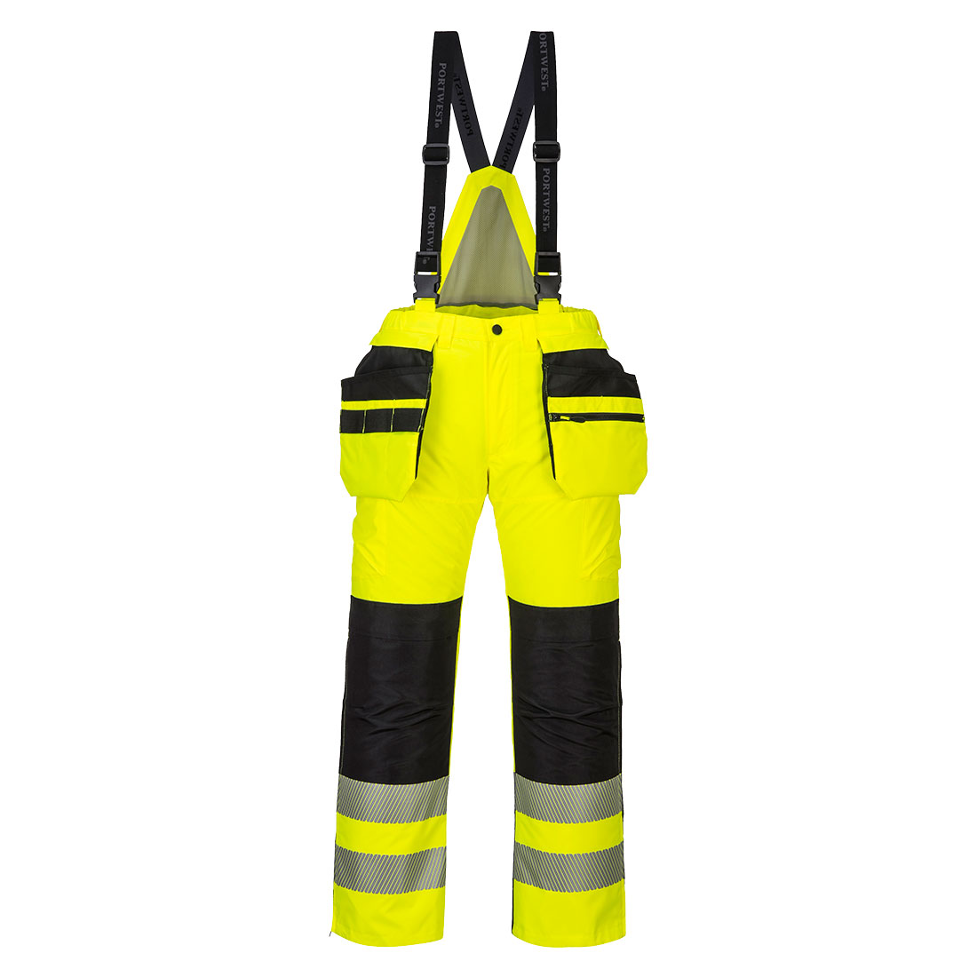 PW3 Hi-Vis vinterbyxa - Gul/Svart