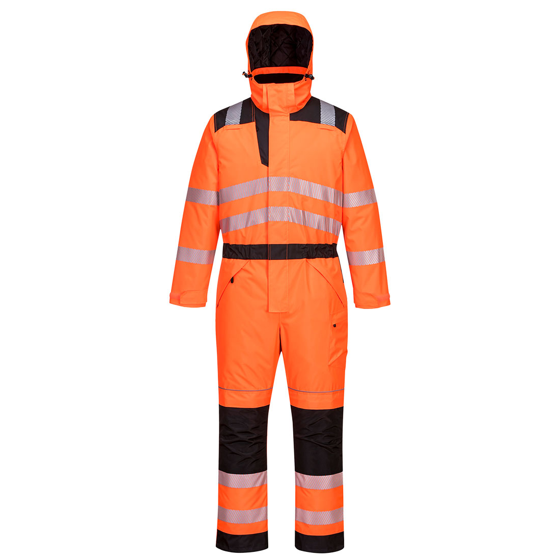 PW3 Hi-Vis Vinteroverall - Orange/Svart