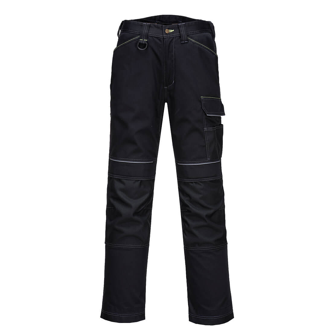 PW3 Fodrad arbetsbyxa - Svart
