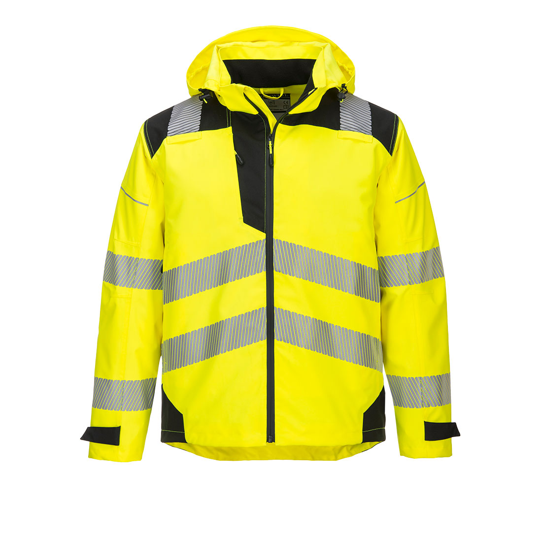 PW3 Hi-Vis Extreme Skaljacka Klass 3 - Gul/Svart