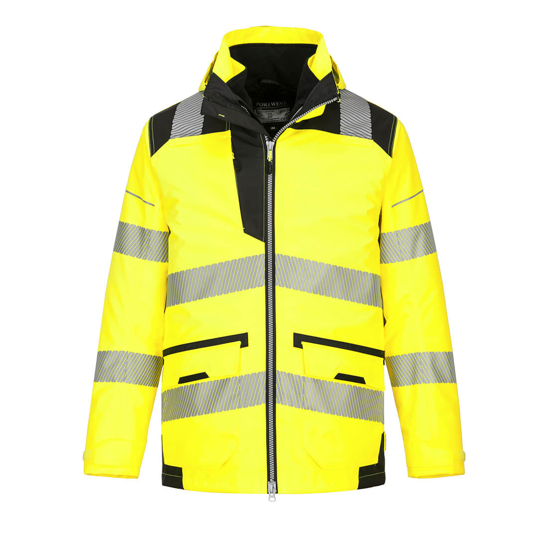 PW3 Hi-Vis 5-in-1 jacka - Gul/Svart