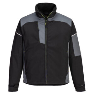 PW3 Softshell Jacka (3L) - Svart/Zoom Grå