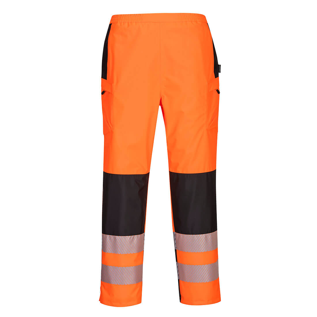 PW3 Hi-Vis Regnbyxor för damer - Orange/Svart