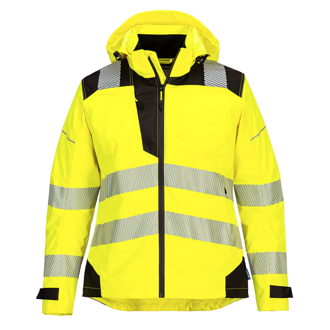 PW3 Hi-Vis Skaljacka Dam Klass 3 - Gul/Svart