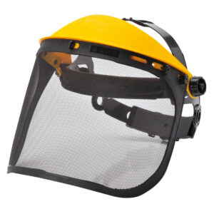 Browguard med Mesh Visir - Svart