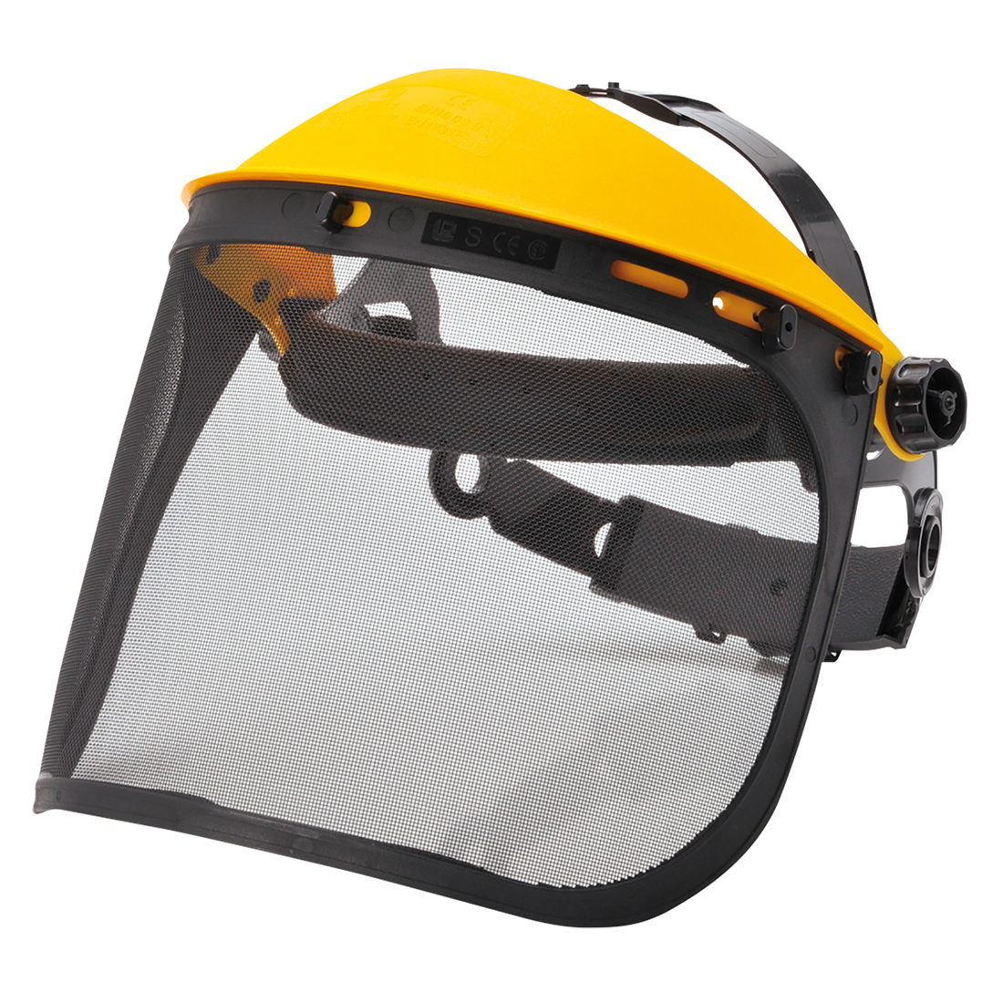 Browguard med Mesh Visir - Svart