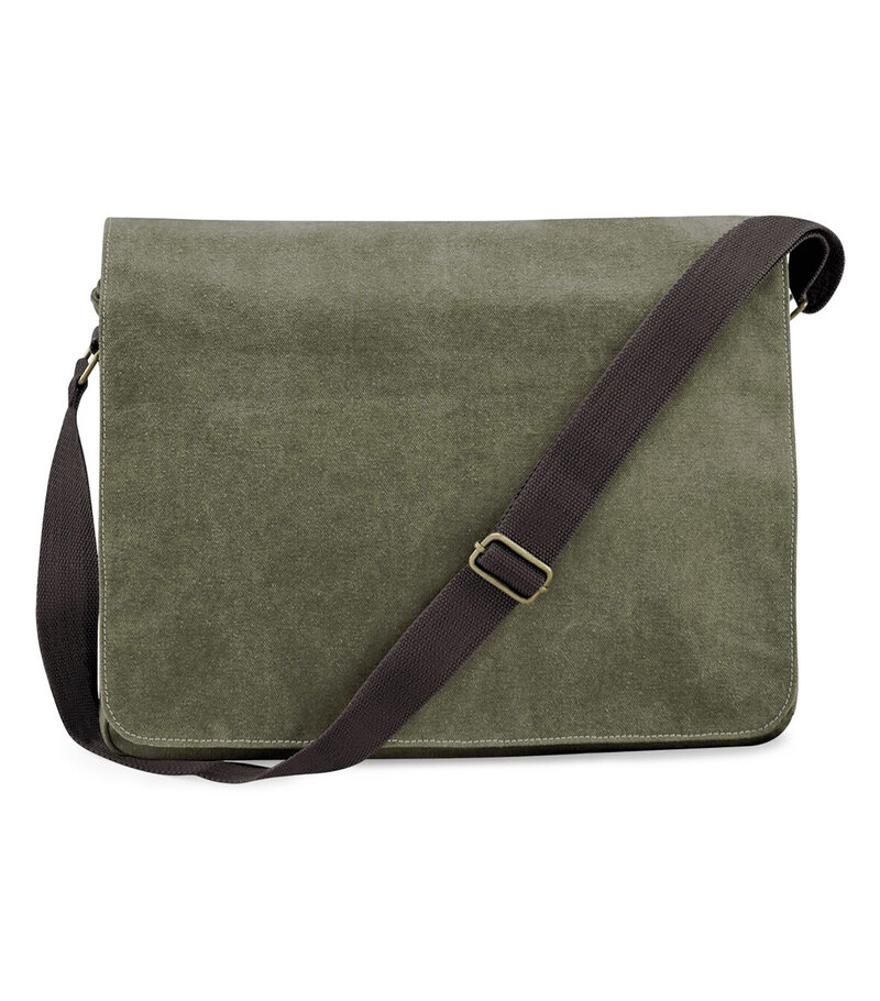 Vintage Canvas Despatch Bag - VintageMilitaryGreen