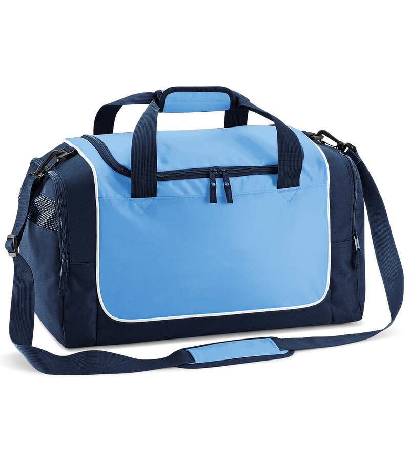 Teamwear Locker Bag - SkyBlue/FrenchNavy/White