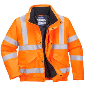 Hi-Vis Bomber Jacka RIS - Orange