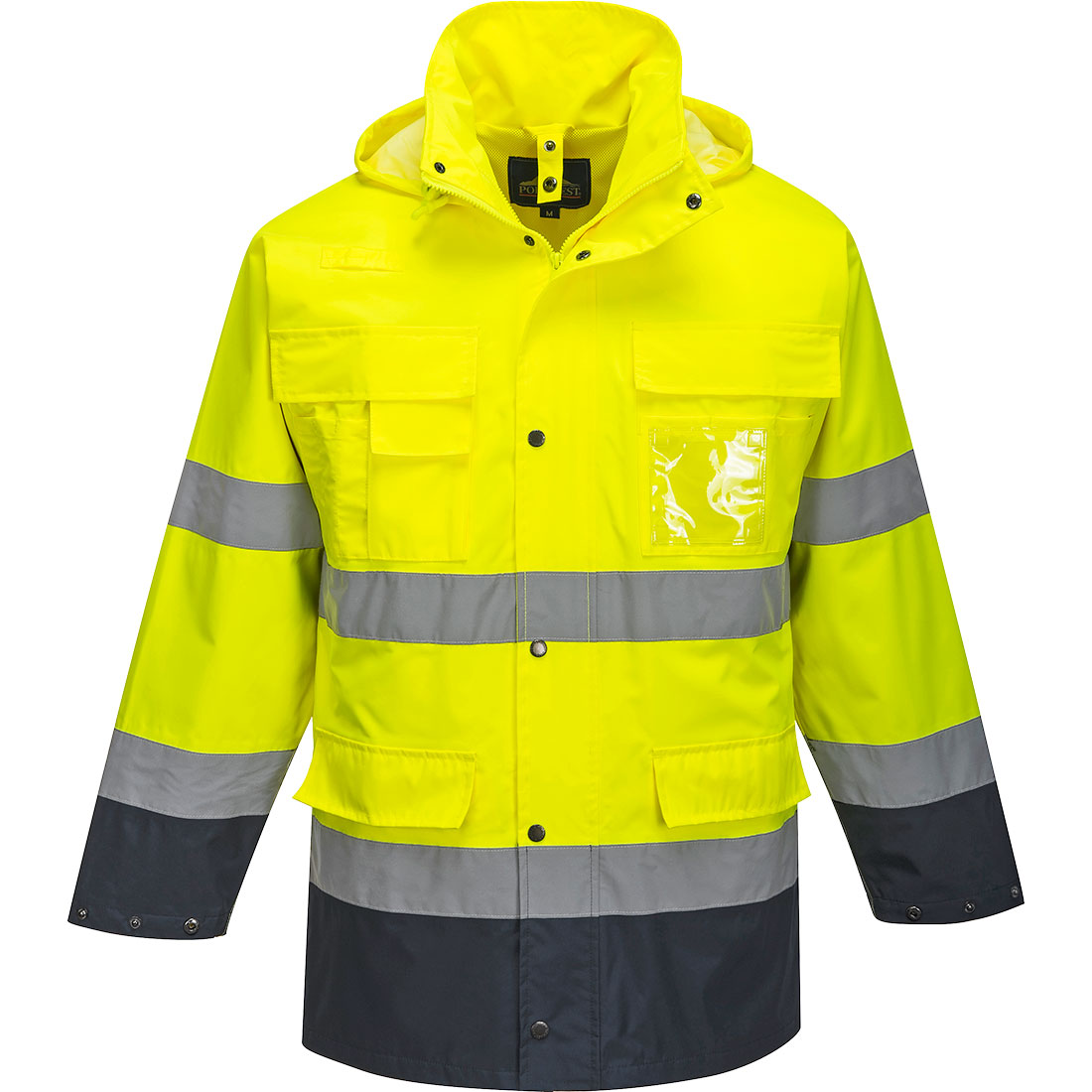 Hi-Vis Lite 3 i en jacka - Gul/Marinblå
