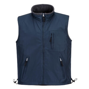 RS Vändbar Bodywarmer - Marinblå