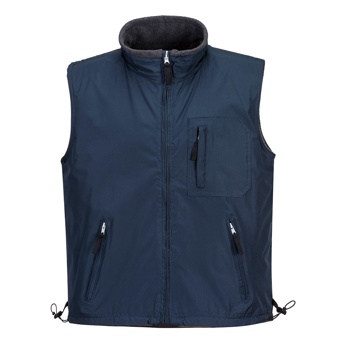 RS Vändbar Bodywarmer - Marinblå