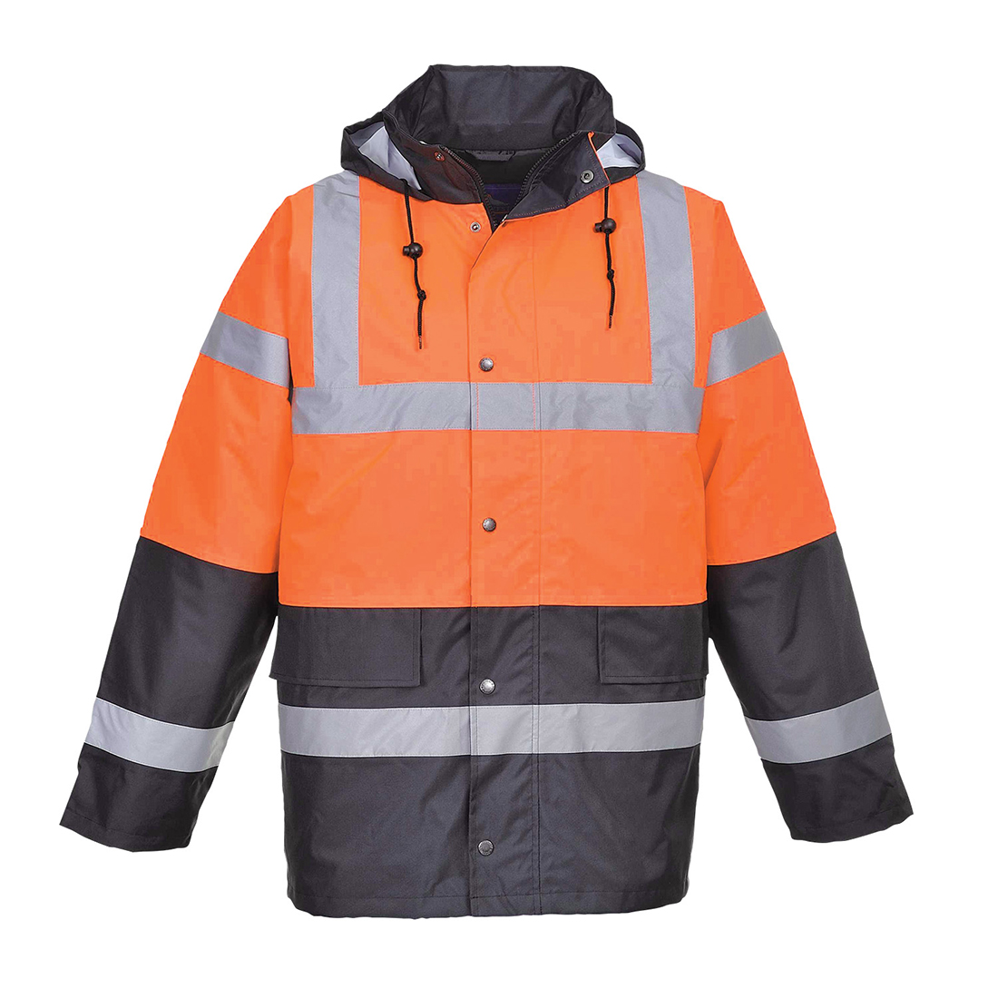 Hi-Vis Tvåfärgade Jacka - Orange