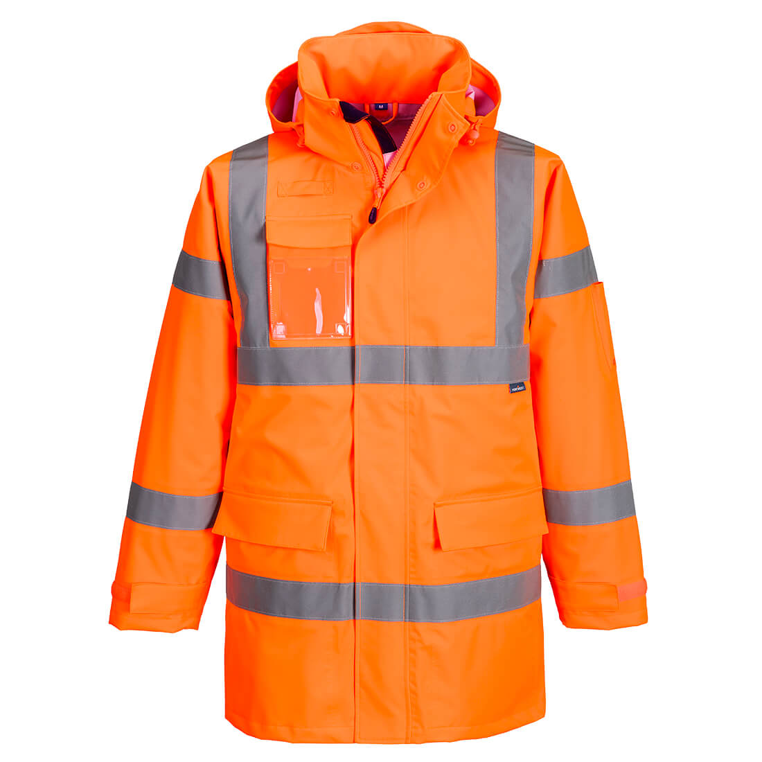 Hi-Vis Skaljacka Parkas (3 lagers) - Orange