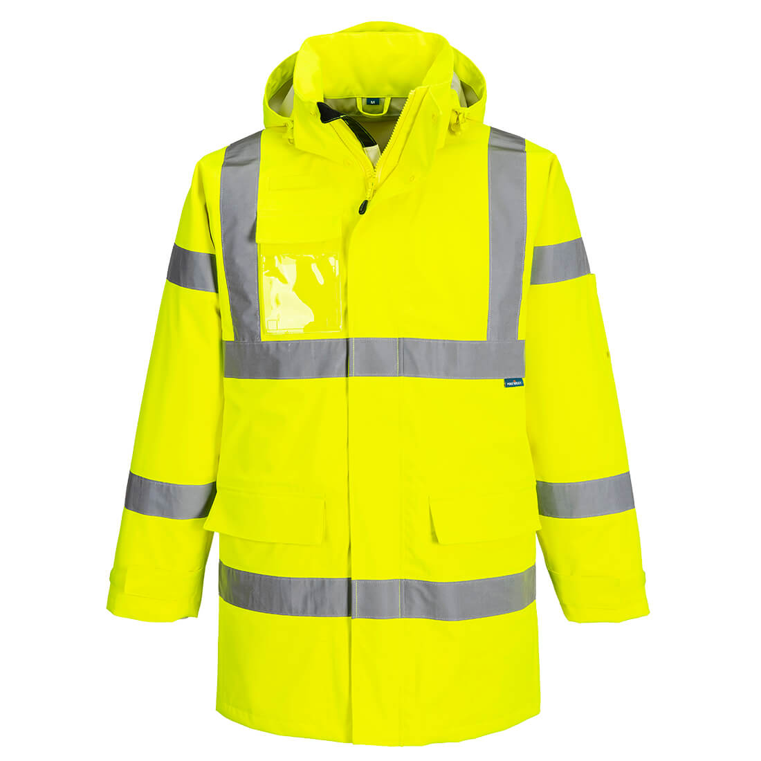 Hi-Vis Skaljacka Parkas (3 lagers) - Gul:
