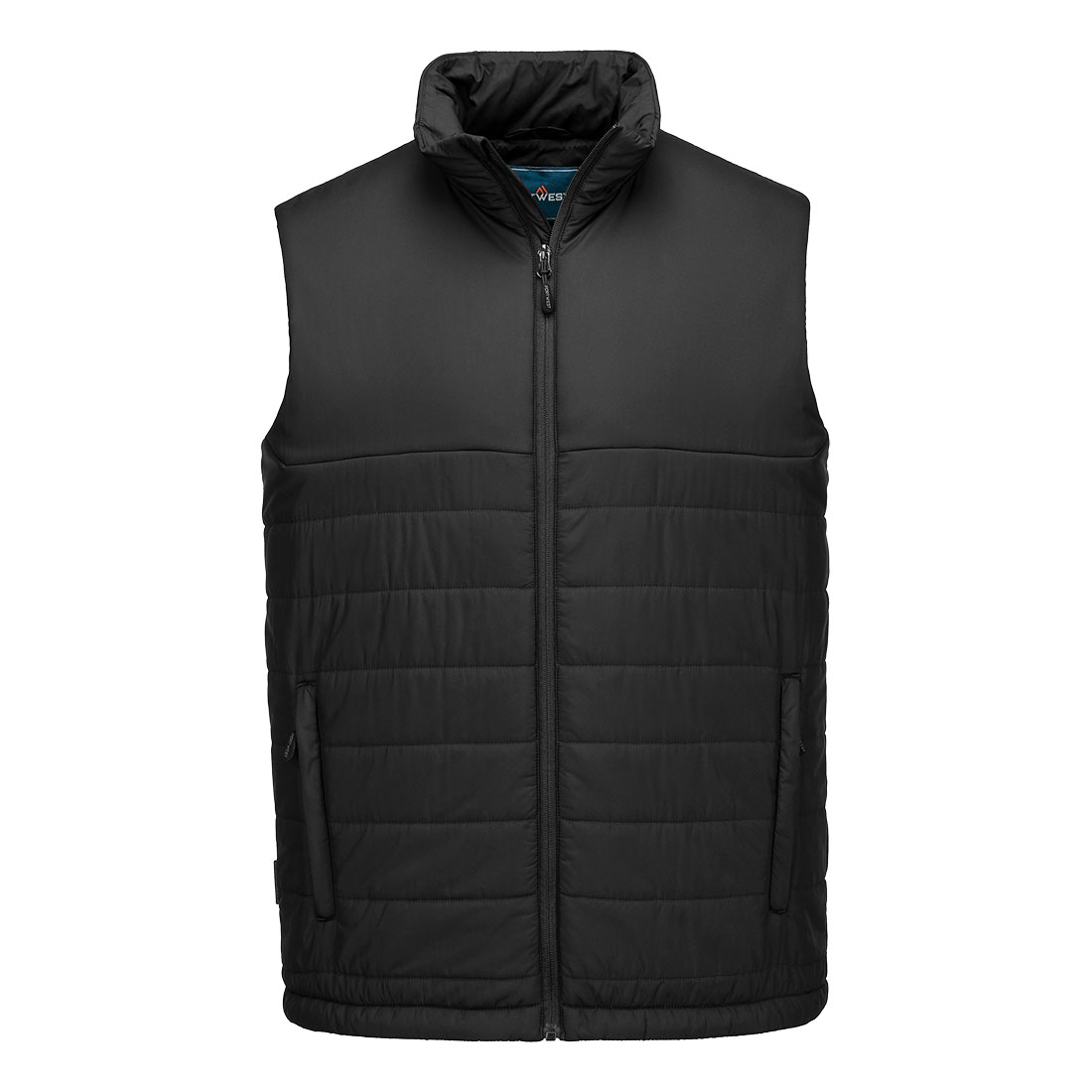 Professional Isolerad Gilet med Baffle - Svart
