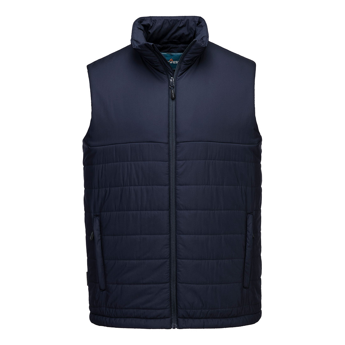 Professional Isolerad Gilet med Baffle - Marinblå