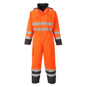 Bizflame Regn Hi-Vis Kontrast FR Vinter Overall