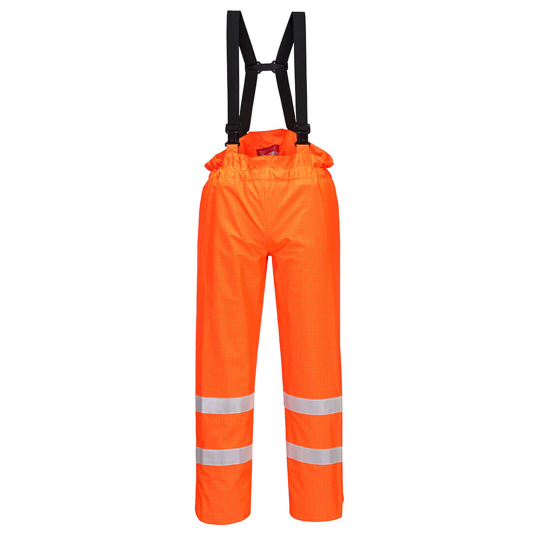 Bizflame Regn Ofodrad - Hi-Vis Antistatisk FR Byxa - Orange