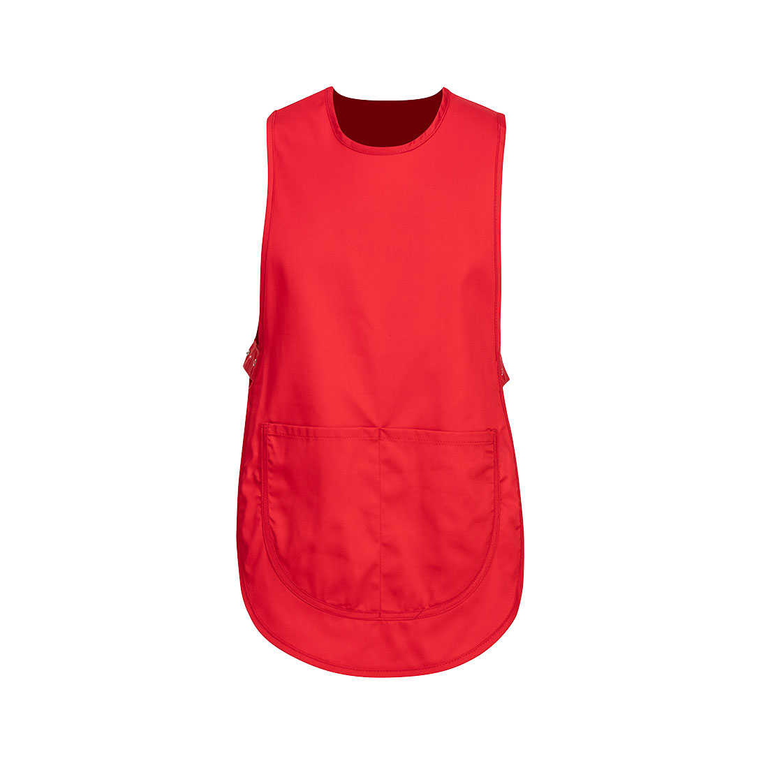 Tabard med ficka - Röd