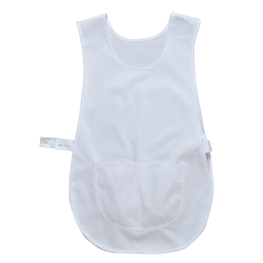 Tabard med ficka - Vit