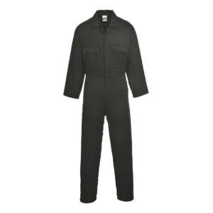 Euro Work Bomulls Overall - Svart