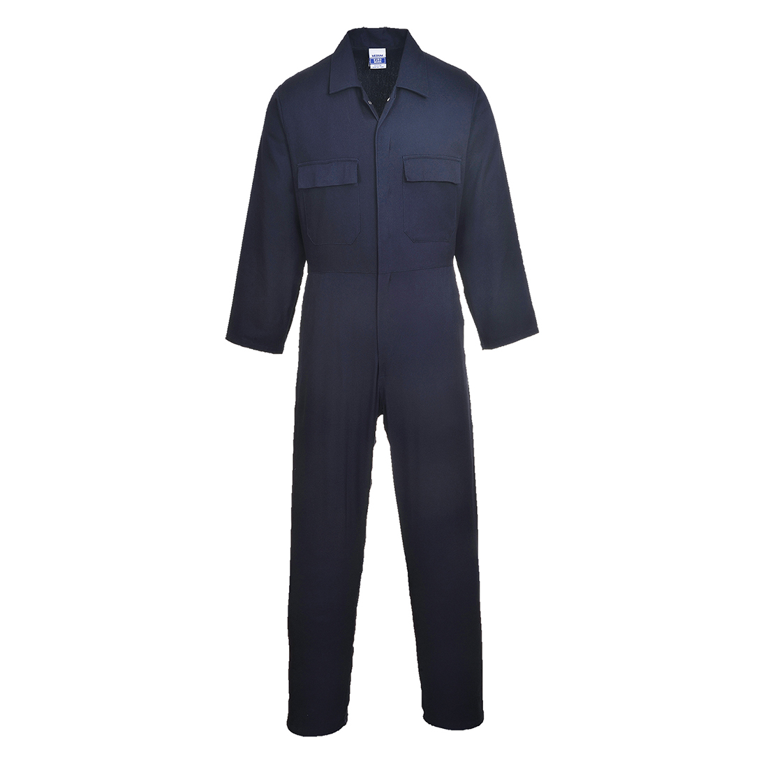 Euro Work Bomulls Overall - Marinblå