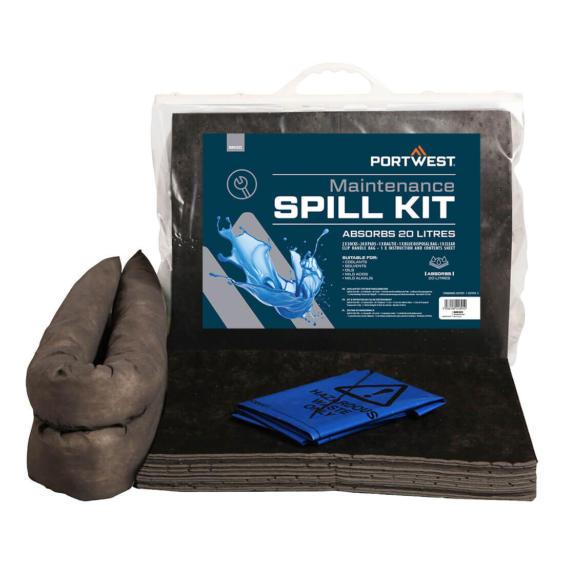PW Spill 20 Liter underhållskit - Grå