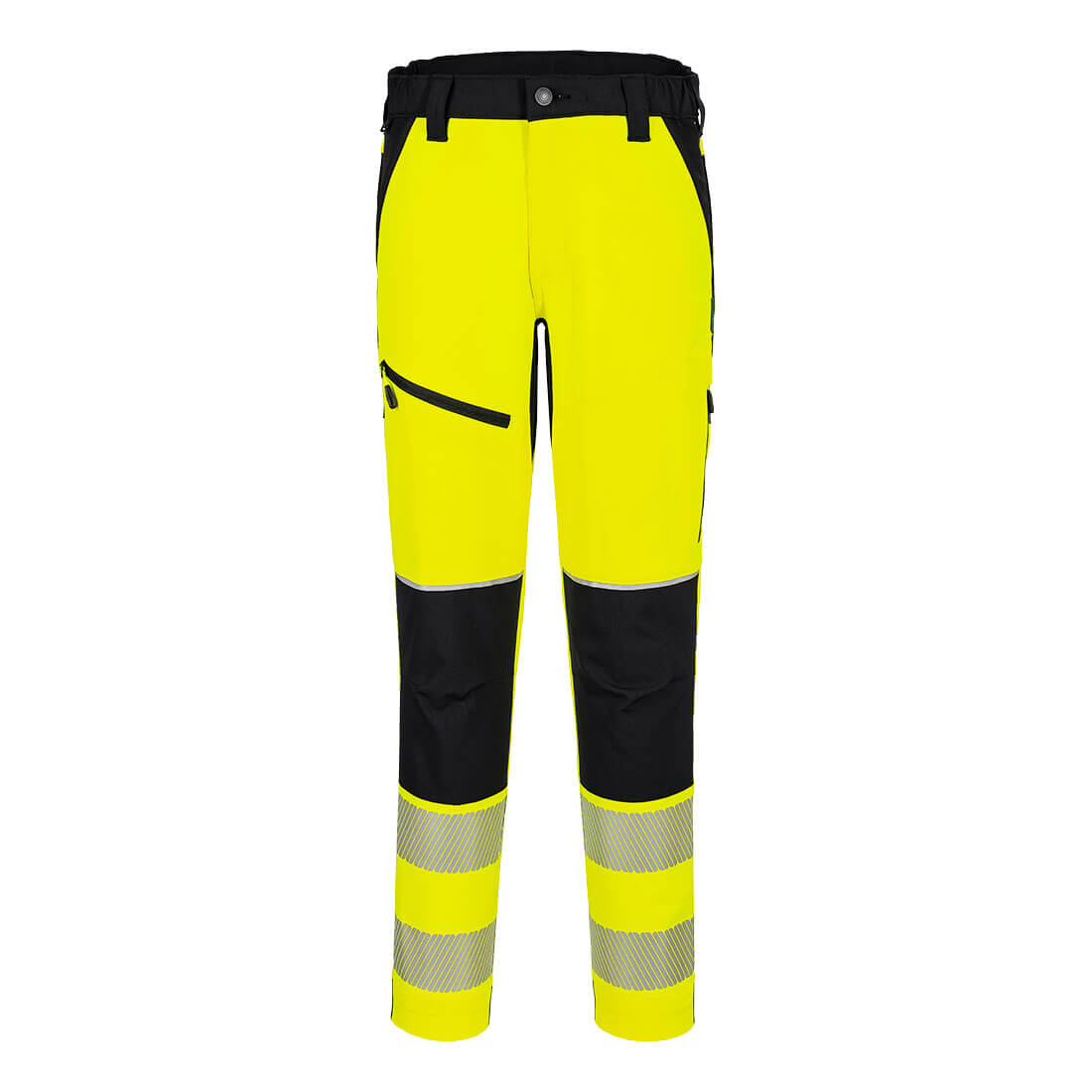 PW3 Hi-Vis Stretch, byxor - Gul/Svart