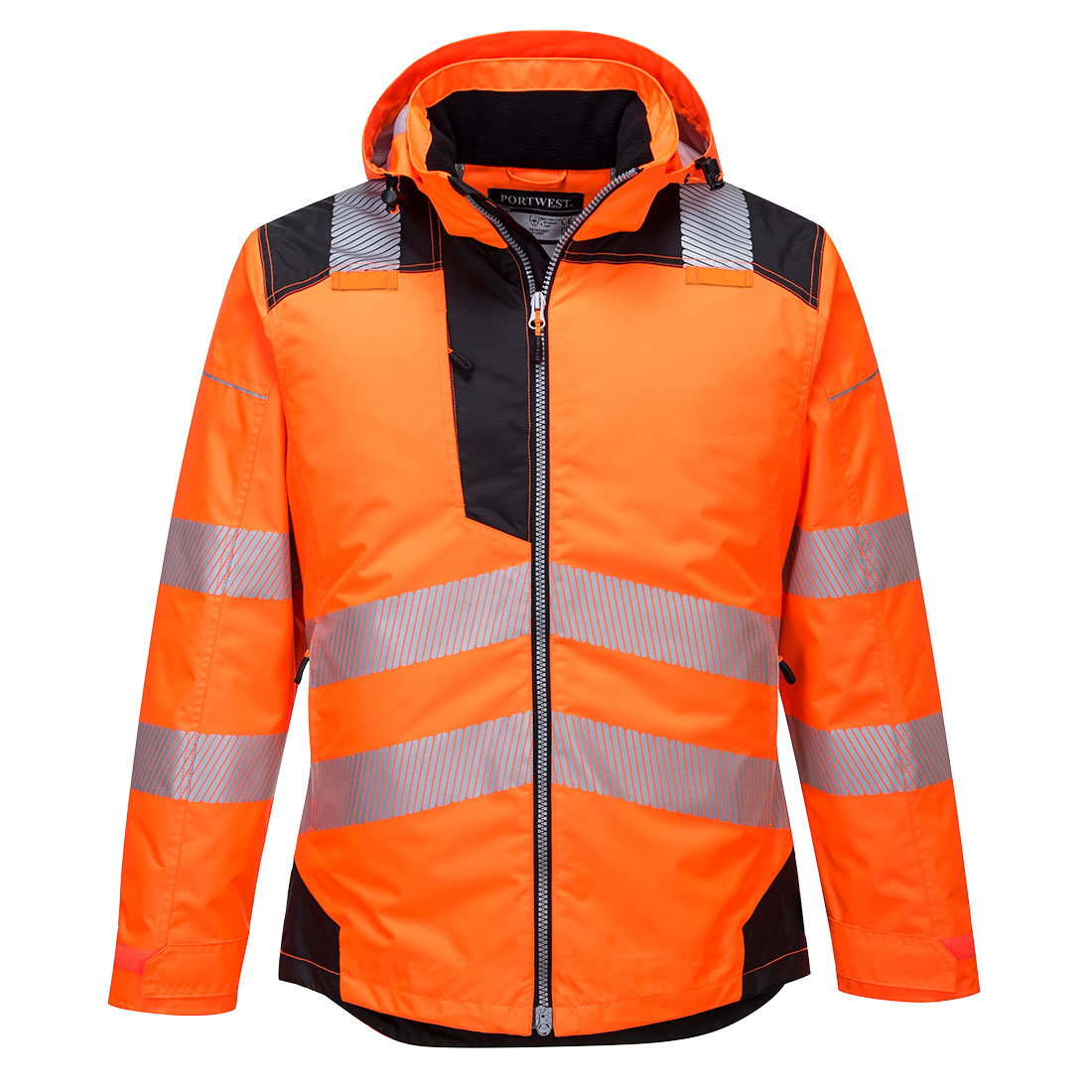 PW3 Hi-Vis vinter Jacka - Orange/Svart
