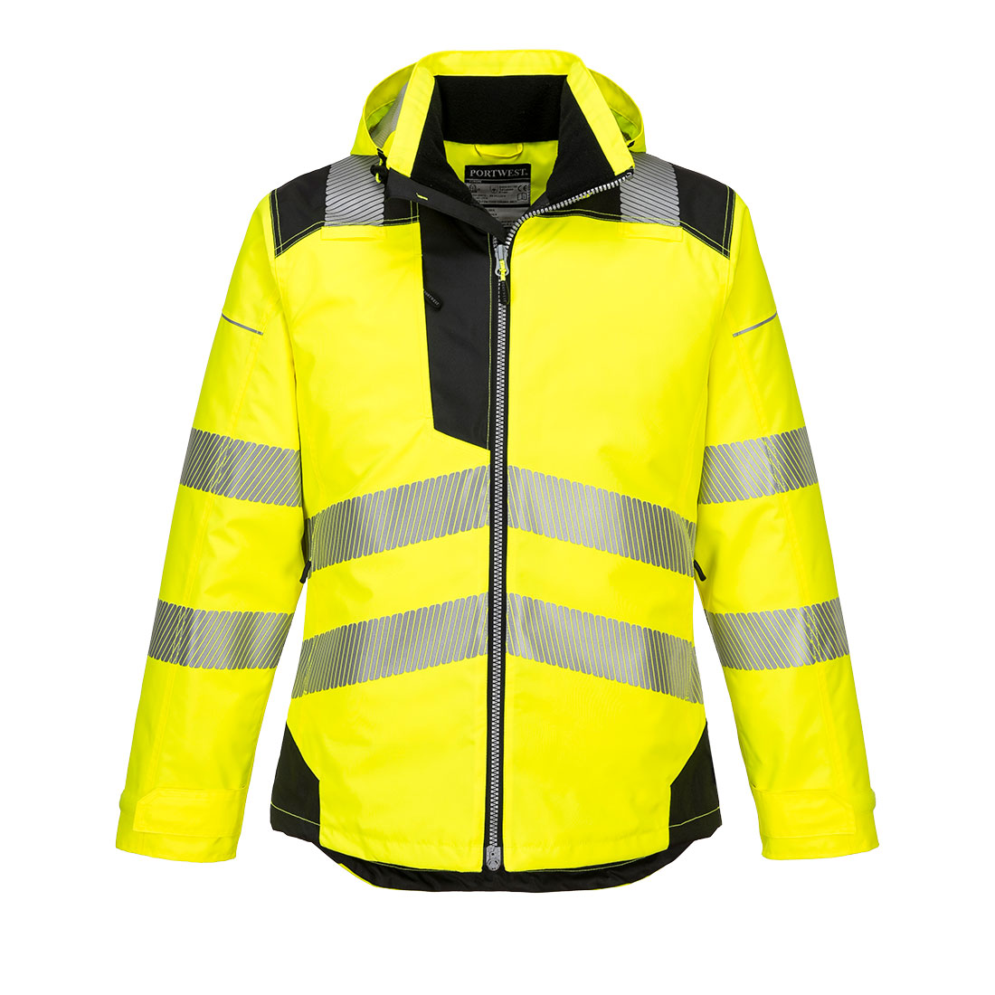 PW3 Hi-Vis vinter Jacka - Gul/Svart