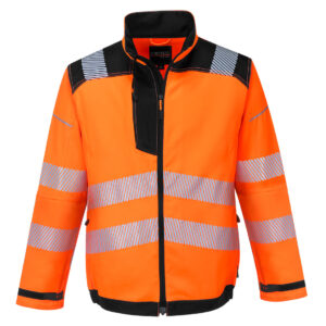 PW3 Hi-Vis arbetar Jacka - Orange/Svart