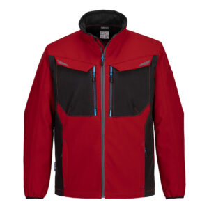 WX3 Softshell Jacka - Mörkröd