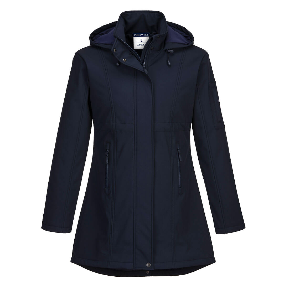 Carla softshell jacka - Marinblå